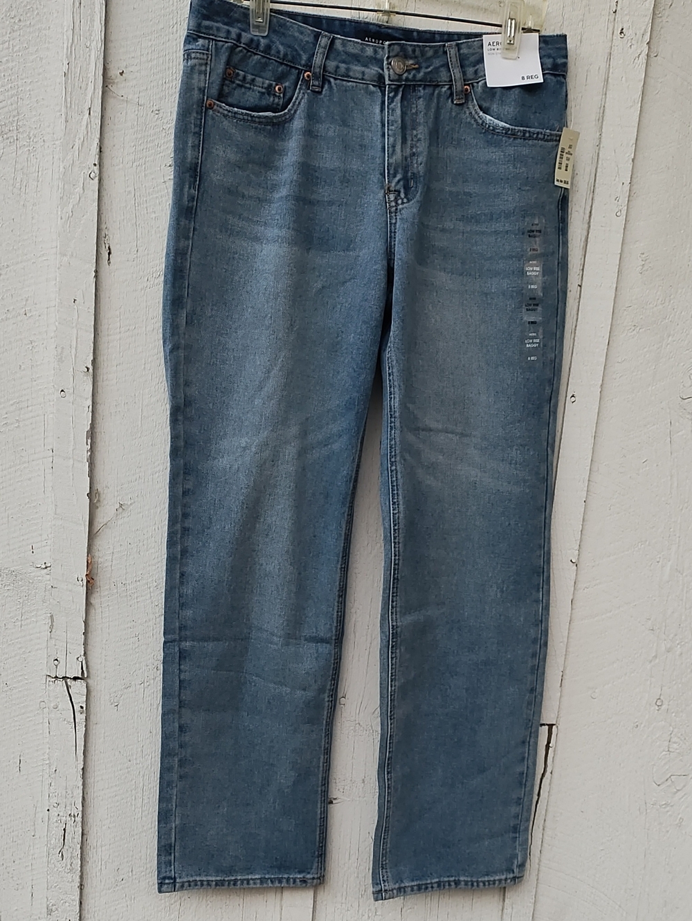NWT! Aeropostale Women's Low-rise Baggy Jeans Angel Wing Pockets - Retail $69.95